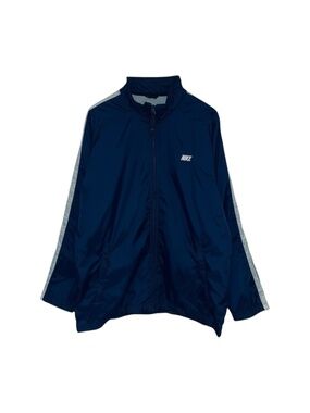 Vintage‎ Nike Windbreaker Track Jacket Men’s Large Navy Blue